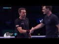 highlights bryans survive murray soares in opener nitto atp finals 2017 round robin