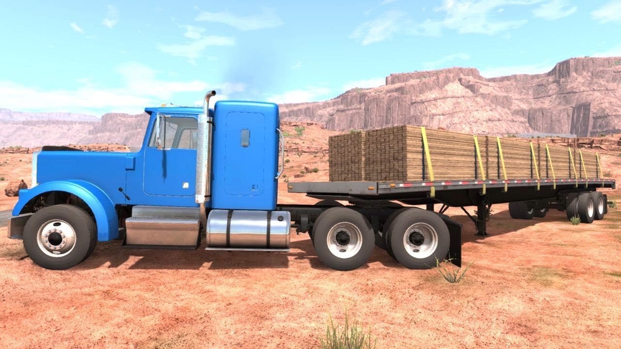 Beamng Drive Semi Truck Mod - Kjalogos