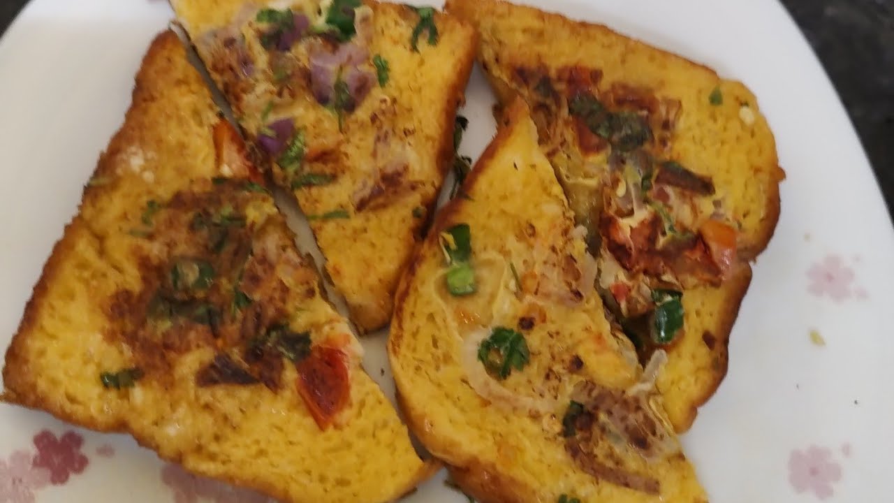 Egg Bread Toast|Masala Bread Toast Recipe|Quick Breakfast|Spicy Bread ...