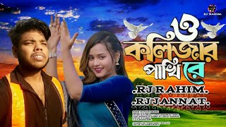 ও কলিজার পাখি রে | O Kolizar Pakhi Re | RJ Rahim | RJ Jannat | Sed Song | New Song | Viral Video | R