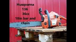 Husqvarna 136 Chainsaw