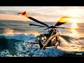 terrible helicopter. good ocean and camera movement that are precisely as intended