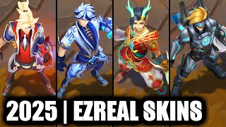 ALL EZREAL SKINS SPOTLIGHT 2025 | League of Legends