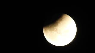 Lunar eclipse 2018 time lapse