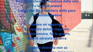 Il mestiere della vita-Tiziano Ferro-Lyrics