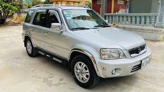 ឡានលក់ធូរថ្លៃ HONDA CRV ឆ្នាំ97 តម្លៃ$5900ចរចារ 077428210/0978691620/010624380