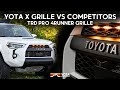 YotaX TRD PRO 4Runner Grille VS Competitors