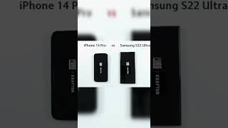 iPhone 14 Pro vs Samsung S22 Ultra Pubg Test🔥Which one is faster???#shorts