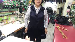 옷수선교실 42번째 안입는 옷으로 앞치마 만들었어요 How to reform from jacket to an apron