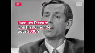 Vision d'avenir : conclusion du rapport Meadows par Jacques Piccard en 1972