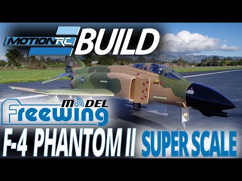 Freewing F-4 Phantom II 90mm EDF Jet - Build Video - Motion RC Freewing F-4 Phantom II 90mm EDF Jet - Build Video - Motion RC