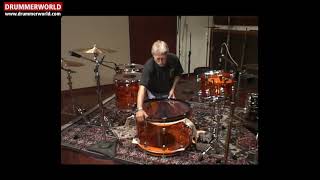 John Bonham Vistalite Drum Kit: Setting UP & Tuning Secrets - Drum Clinic Master