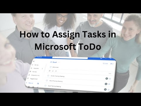 Assign tasks in Microsoft ToDo. Create groups and share lists.