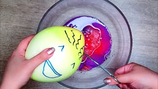 Making Slime with Funny Balloons-Satisfying Slime video/asmr slime# #asmr#slime