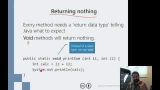 Using The void Return Type