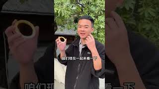 每天给粉思找一条手镯，6000拿下接近满圈黄翡手镯，起货真的爱了（3）