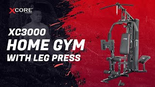 XC3000 Home Gym with Leg Press Function | Workout Demo