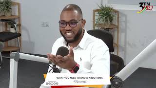 Emmanuel Samani joins Aj Akuoko-Sarpong on #3Lounge to educate us on what we need to know about DNA.