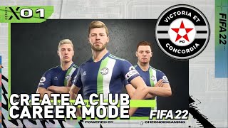 CHESNOID FC IS BORN!! FIFA 22 | Create A Club Career Mode Ep1