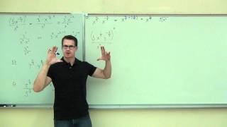 Intermediate Algebra Lecture 10.2:  Rational Exponents; From Radicals (Roots) to  Rational Exponents