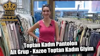 Toptan Kadın Pantolon | Alt Grup - Kazee Toptan Kadın Giyim