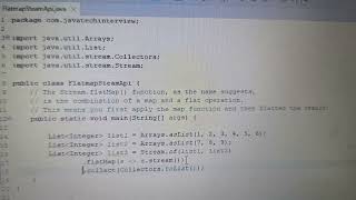 flatmap in stream api java8#interview #java8stream #springboot #javadevelopers #javacode #java