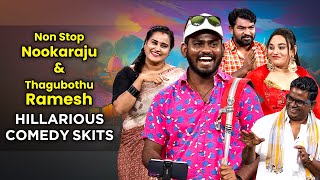 Non Stop Nookaraju \u0026 Thagubothu Ramesh Comedy Skits November Month 2024 | Jabardasth | ETV Telugu