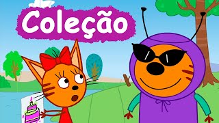 Kid-E-Cats em Portugues | Coleção dos episódios | Desenhos para crianças