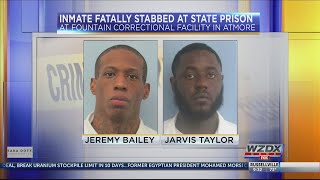 Inmate fatally stabbed in Atmore prison