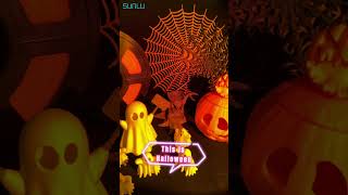 These Halloween Decorations are all 3D printed with SUNLU filament #halloween #sunlu #3dprinted #diy