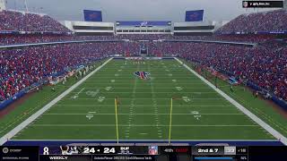 Lenofamilysd MADDEN 25 2/12/25 RAIDERS VS BILLS Divisional ROUND STARTERPACK league