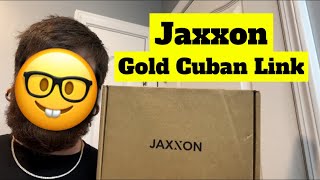 Jaxxon Iced Out Gold Cuban Link