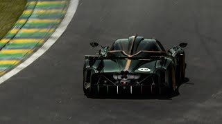 INSANO!!! PAGANI HUAYRA R ACELERANDO FORTE EM INTERLAGOS!!! *João Vilkas