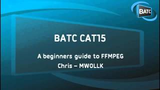 CAT15   A guide to FFMpeg