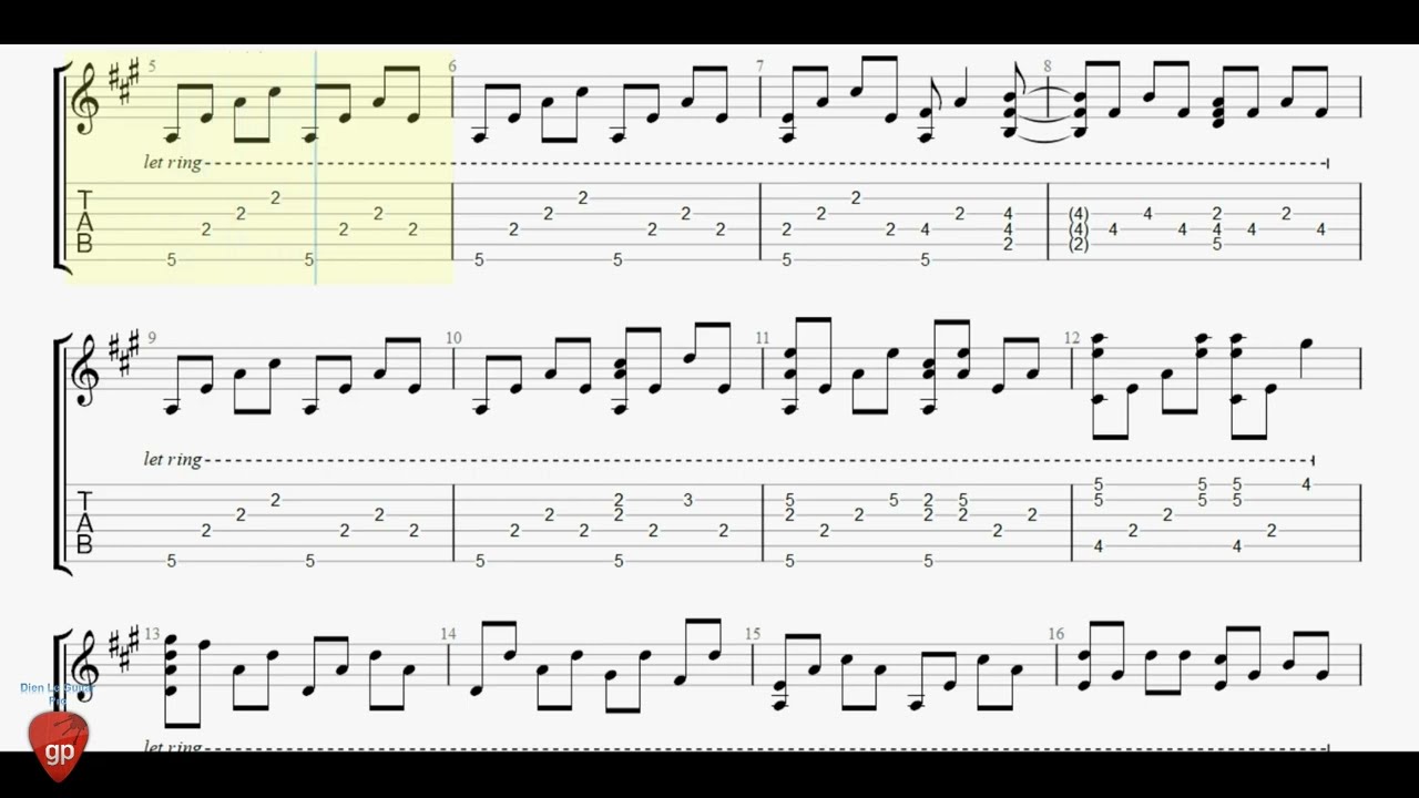 Bee Gees - Massachusetts - Guitar Tabs - YouTube