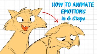 How to Animate EMOTIONS in 6 Steps