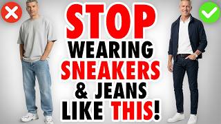 Over 40? Here’s How to Wear SNEAKERS and JEANS Like a TRUE GENTLEMAN