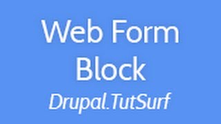 How To Make a Webform Block In Drupal 7 Tutorial