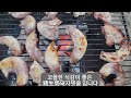 산에서 내려와 바다로 달려갑니다.