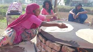 Making of Rumali Rotis By Rural Women | Art of Making Rumali Roti | रूमाली रोटी बनाना एक हुनर