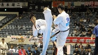 【新極真会】第44回全日本空手道選手権大会　男子3回戦13　SHINKYOKUSHIN KARATE