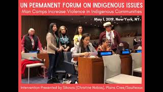 UNPFII: An Intervention on Man Camps and Increased Violence in Indigenous Communities