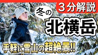 【雪山デビューにおすすめ】北横岳を完全解説！