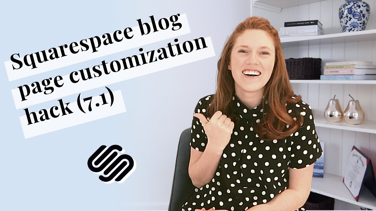 Squarespace Hack Custom Blog Page Layout 7 1 Youtube
