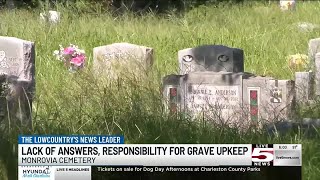 VIDEO: Lack of answers, responsibility surrounds upkeep at Monrovia Cemetery
