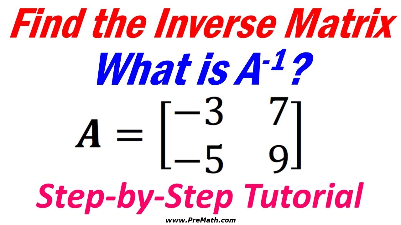 Inverse Matrix With Ti84 Matrix Operations On The Ti 83 Ti 84 Jqmclv