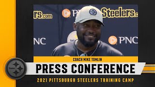 Steelers Press Conference (July 27): Coach Mike Tomlin | Pittsburgh Steelers