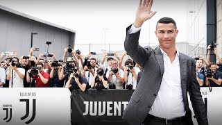 Cristiano Ronaldo arrives at J|Medical | #CR7DAY | Juventus