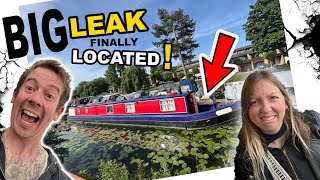We got it wrong! Our narrowboat LEAK finally REVEALED