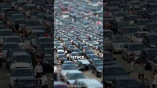 ⚡⚡చైనా లో ఇంత traffic jam హ!!⚡⚡interesting facts ⚡#shorts #viral